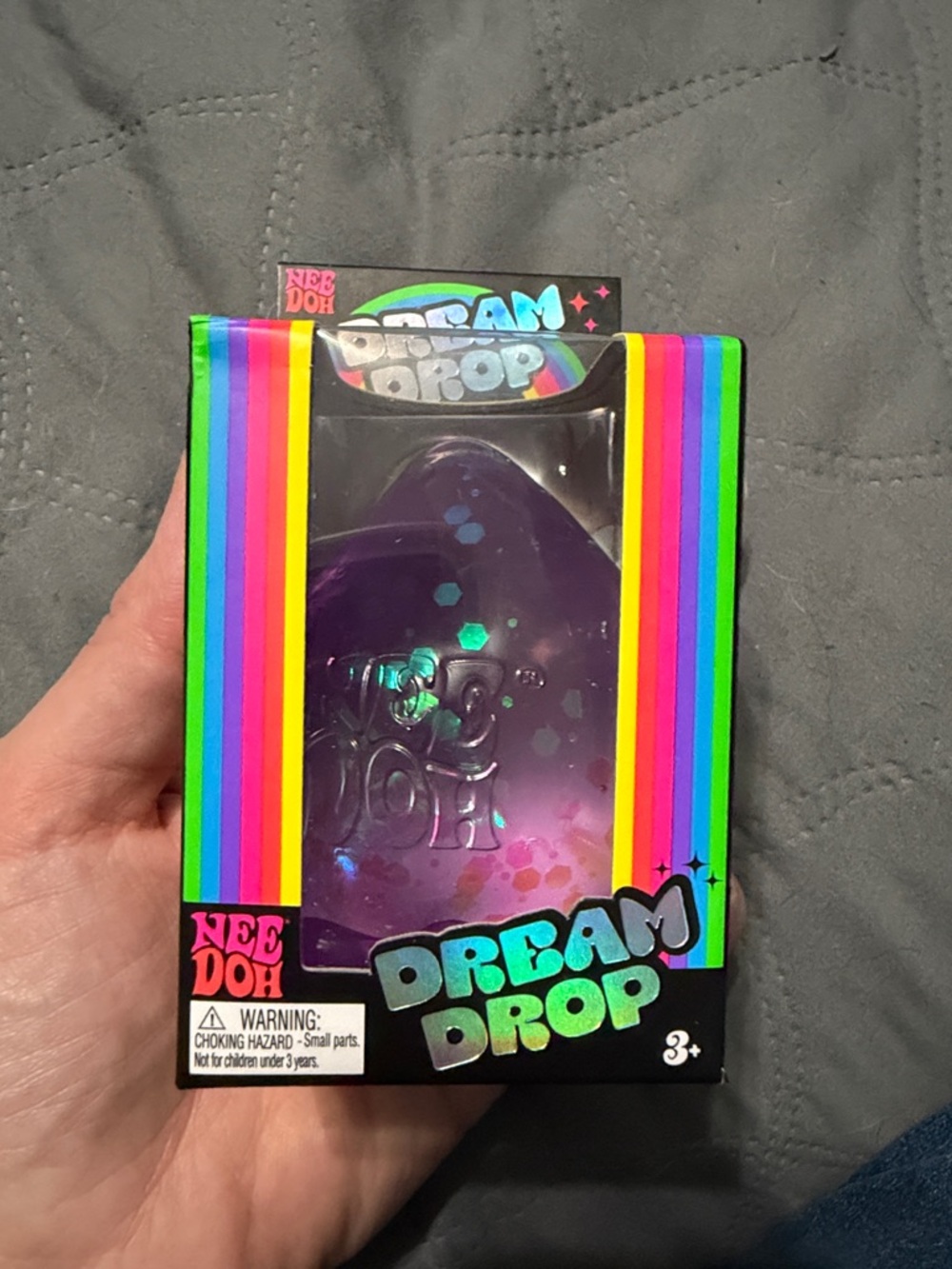 Dream Drop Teal Stress Toy